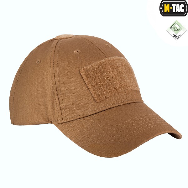 M-Tac бейсболка с липучкой Flex рип-стоп Coyote Brown - 40534017 M-Tac бейсболка с липучкой Flex рип-стоп Coyote Brown - 40534017