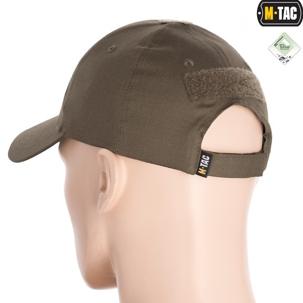 M-Tac бейсболка з липучкою Flex ріп-стоп Dark Olive - 40534048 M-Tac бейсболка з липучкою Flex ріп-стоп Dark Olive - 40534048