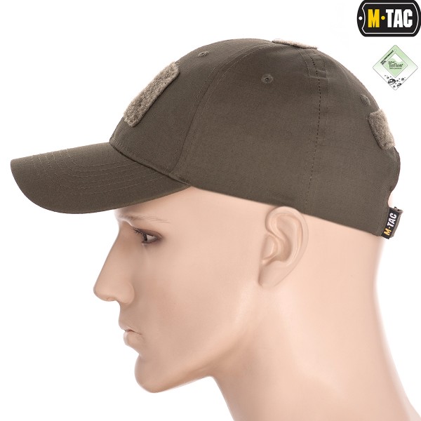 M-Tac бейсболка з липучкою Flex ріп-стоп Dark Olive - 40534048 M-Tac бейсболка з липучкою Flex ріп-стоп Dark Olive - 40534048