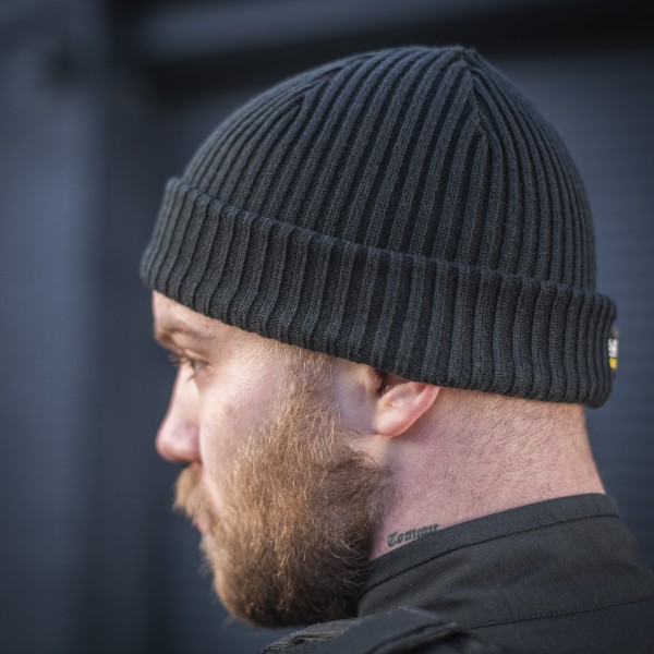 M-Tac шапка вязана 100% акрил Black - 40544002 M-Tac шапка вязана 100% акрил Black - 40544002