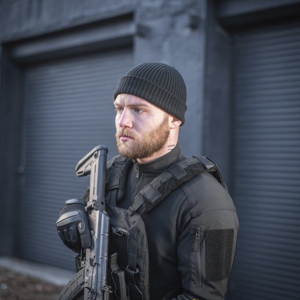 M-Tac шапка вязана 100% акрил Black - 40544002 M-Tac шапка вязана 100% акрил Black - 40544002