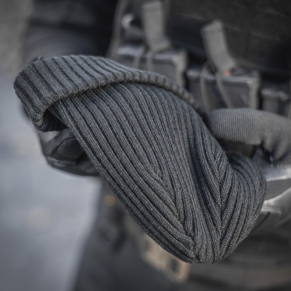 M-Tac шапка вязана 100% акрил Black - 40544002 M-Tac шапка вязана 100% акрил Black - 40544002