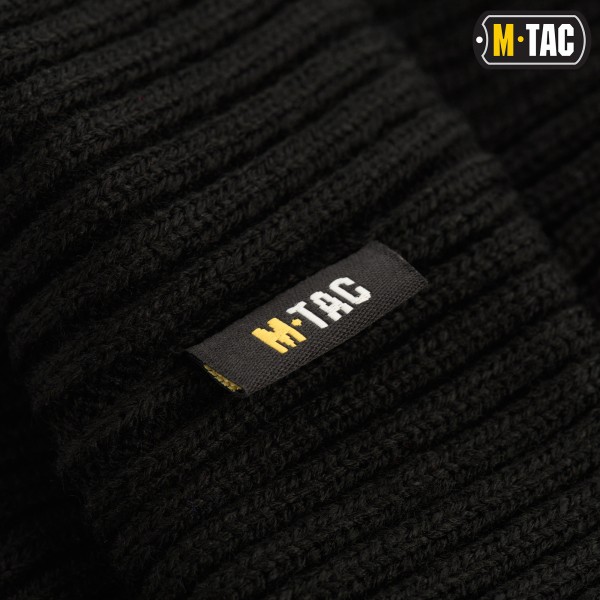 M-Tac шапка вязана 100% акрил Black - 40544002 M-Tac шапка вязана 100% акрил Black - 40544002
