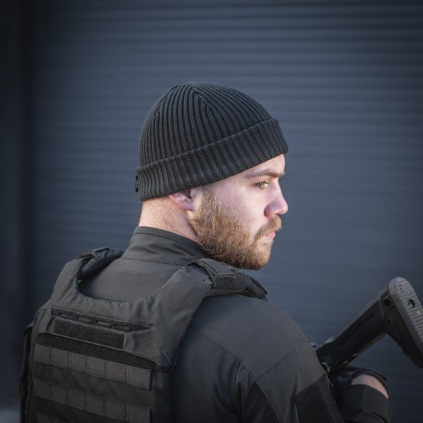 M-Tac шапка вязана 100% акрил Black - 40544002 M-Tac шапка вязана 100% акрил Black - 40544002