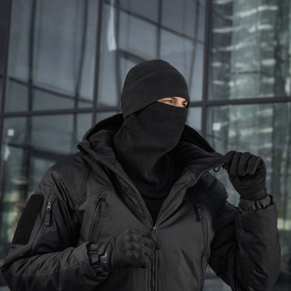 M-Tac шарф-труба анатомічний з затяжкою Elite фліс (320г/м2) Black - 40545002 M-Tac шарф-труба анатомічний з затяжкою Elite фліс (320г/м2) Black - 40545002