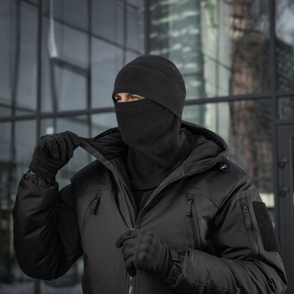 M-Tac шарф-труба анатомічний з затяжкою Elite фліс (320г/м2) Black - 40545002 M-Tac шарф-труба анатомічний з затяжкою Elite фліс (320г/м2) Black - 40545002