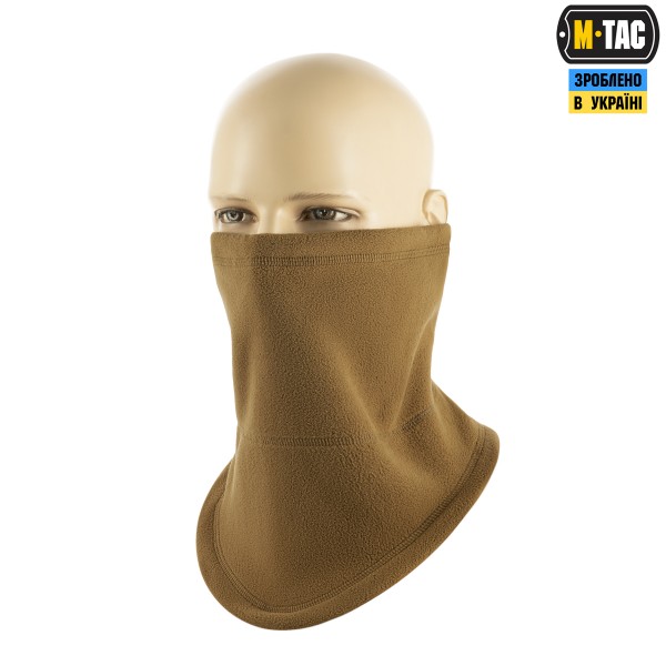 M-Tac шарф-труба анатомічний з затяжкою Elite фліс (320г/м2) Coyote Brown - 40545017