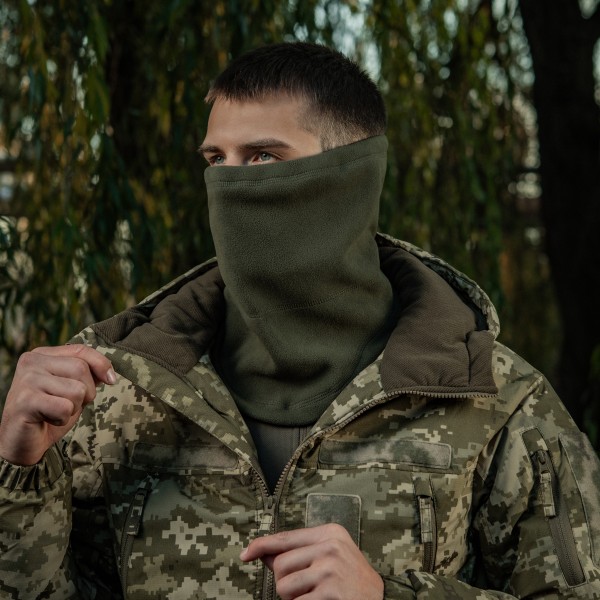 M-Tac шарф-труба анатомічний з затяжкою Elite фліс (320г/м2) Army Olive - 40545062 M-Tac шарф-труба анатомічний з затяжкою Elite фліс (320г/м2) Army Olive - 40545062