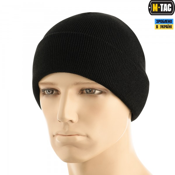 M-Tac шапка тонка вязка 100% акрил Black - 40546002