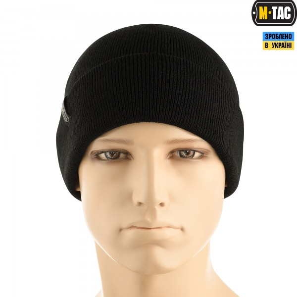 M-Tac шапка тонка вязка 100% акрил Black - 40546002 M-Tac шапка тонка вязка 100% акрил Black - 40546002