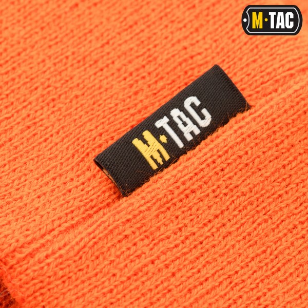 M-Tac шапка тонка вязка 100% акрил Orange - 40546035-S/M M-Tac шапка тонка вязка 100% акрил Orange - 40546035-S/M