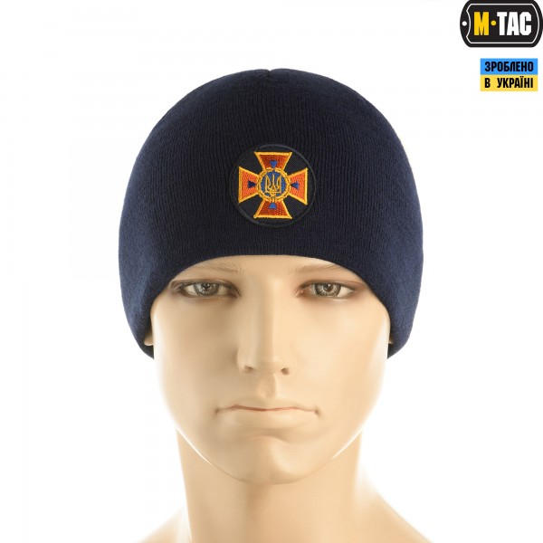 M-Tac шапка ДСНС тонкая вязка 100% акрил Dark Navy Blue - 40556015 M-Tac шапка ДСНС тонкая вязка 100% акрил Dark Navy Blue - 40556015