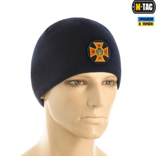 M-Tac шапка ДСНС тонкая вязка 100% акрил Dark Navy Blue - 40556015 M-Tac шапка ДСНС тонкая вязка 100% акрил Dark Navy Blue - 40556015