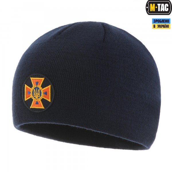 M-Tac шапка ДСНС тонкая вязка 100% акрил Dark Navy Blue - 40556015 M-Tac шапка ДСНС тонкая вязка 100% акрил Dark Navy Blue - 40556015