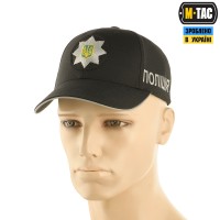 M-Tac бейсболка Полиция Elite Flex рип-стоп Black