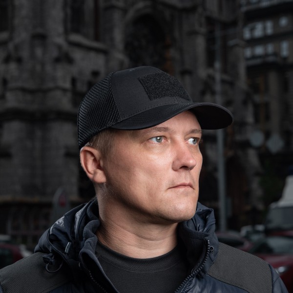 M-Tac бейсболка тактична з сіткою Elite Flex Black - 40560002 M-Tac бейсболка тактична з сіткою Elite Flex Black - 40560002