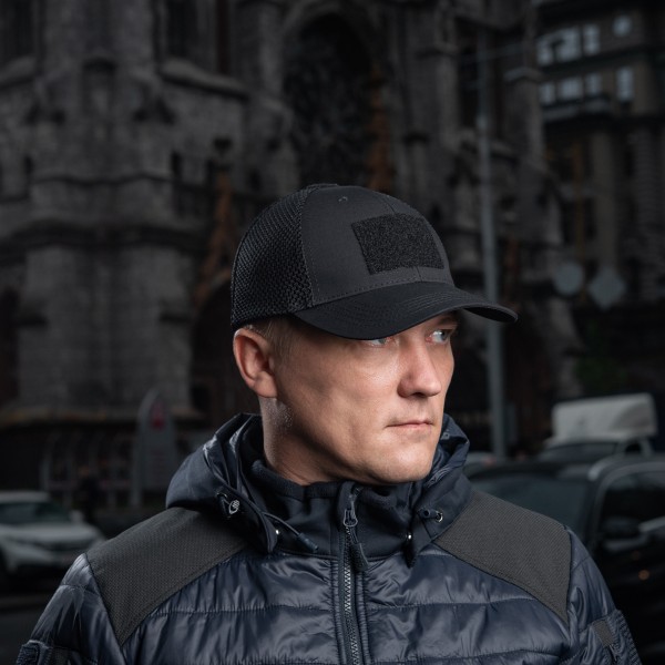 M-Tac бейсболка тактична з сіткою Elite Flex Black - 40560002 M-Tac бейсболка тактична з сіткою Elite Flex Black - 40560002
