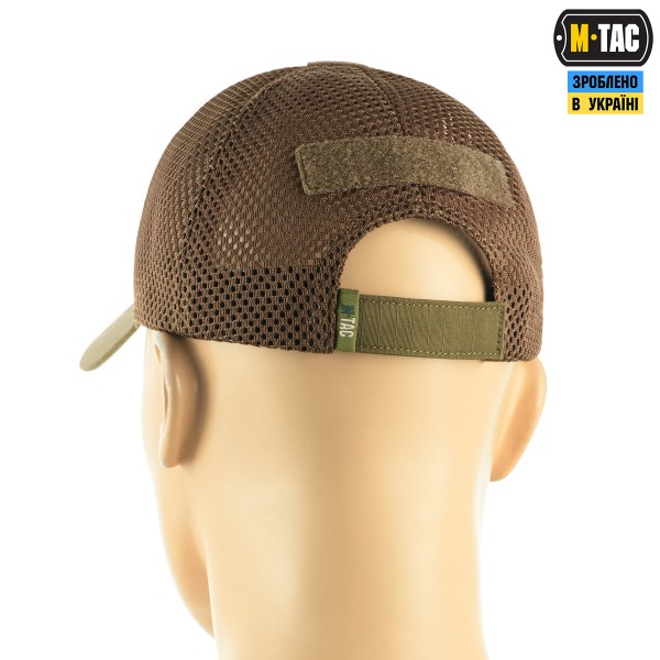 M-Tac бейсболка тактична з сіткою Elite Flex Dark Olive - 40560048