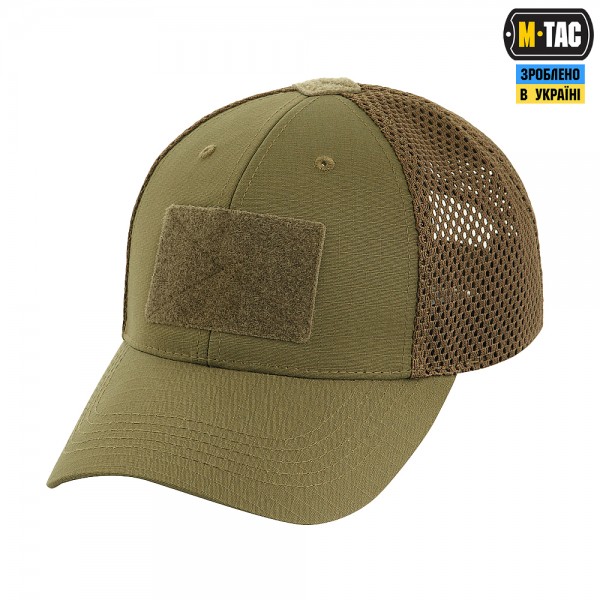 M-Tac бейсболка тактична з сіткою Elite Flex Dark Olive - 40560048
