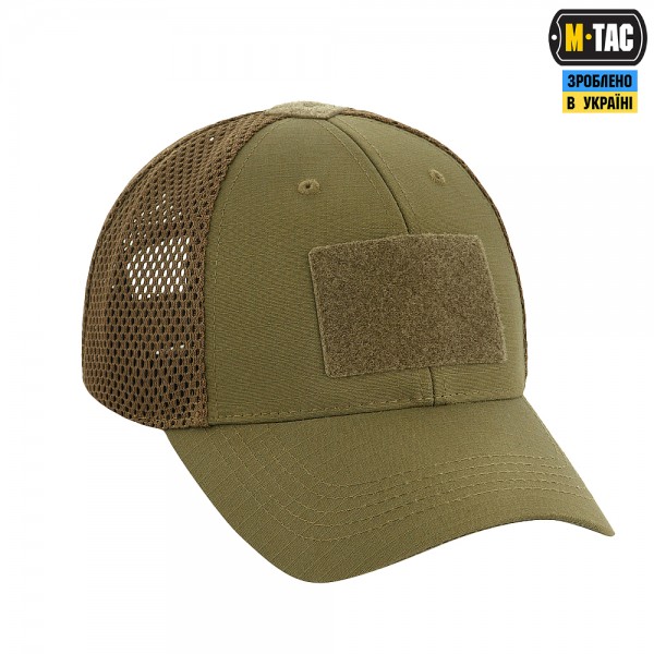 M-Tac бейсболка тактична з сіткою Elite Flex Dark Olive - 40560048