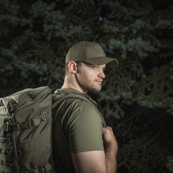 M-Tac бейсболка тактична з сіткою Elite Flex Dark Olive - 40560048