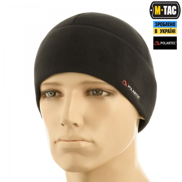 M-Tac шапка Watch Cap флис Light Polartec Black - 40562002-S