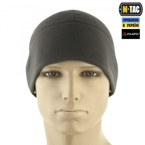 M-Tac шапка Watch Cap фліс Light Polartec Dark Grey - 40562012 M-Tac шапка Watch Cap фліс Light Polartec Dark Grey - 40562012