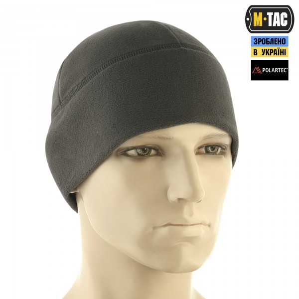 M-Tac шапка Watch Cap фліс Light Polartec Dark Grey - 40562012 M-Tac шапка Watch Cap фліс Light Polartec Dark Grey - 40562012
