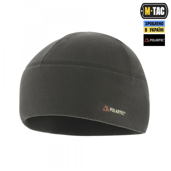 M-Tac шапка Watch Cap фліс Light Polartec Dark Grey - 40562012 M-Tac шапка Watch Cap фліс Light Polartec Dark Grey - 40562012