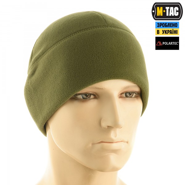 M-Tac шапка Watch Cap флис Polartec Army Olive - 40564062