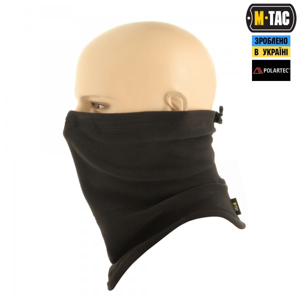 M-Tac шарф-труба анатомический с затяжкой Polartec Black - 40566002 M-Tac шарф-труба анатомический с затяжкой Polartec Black - 40566002