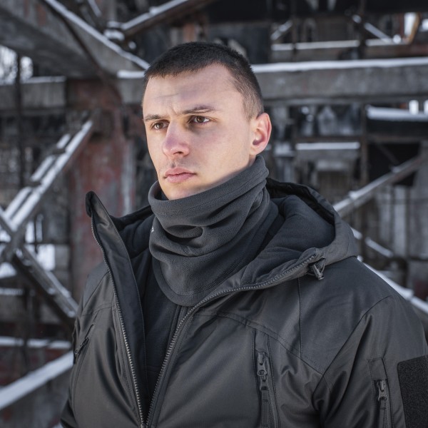 M-Tac шарф-труба анатомический с затяжкой Polartec Black - 40566002 M-Tac шарф-труба анатомический с затяжкой Polartec Black - 40566002