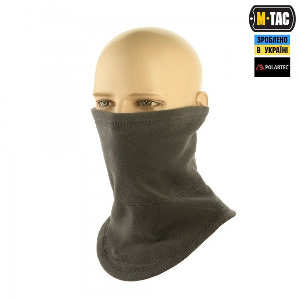 M-Tac шарф-труба анатомічний з затяжкою Polartec Dark Grey - 40566012