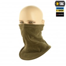 M-Tac шарф-труба анатомический с затяжкой Polartec Dark Olive
