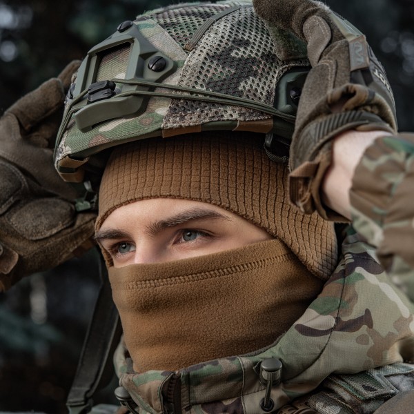 M-Tac шапка-подшлемник Gen.II флис рип-стоп Coyote Brown - 40577017