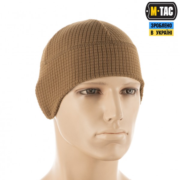 M-Tac шапка-подшлемник Gen.II флис рип-стоп Coyote Brown - 40577017