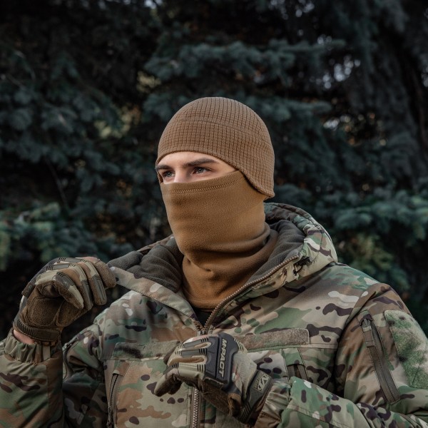 M-Tac шапка-подшлемник Gen.II флис рип-стоп Coyote Brown - 40577017