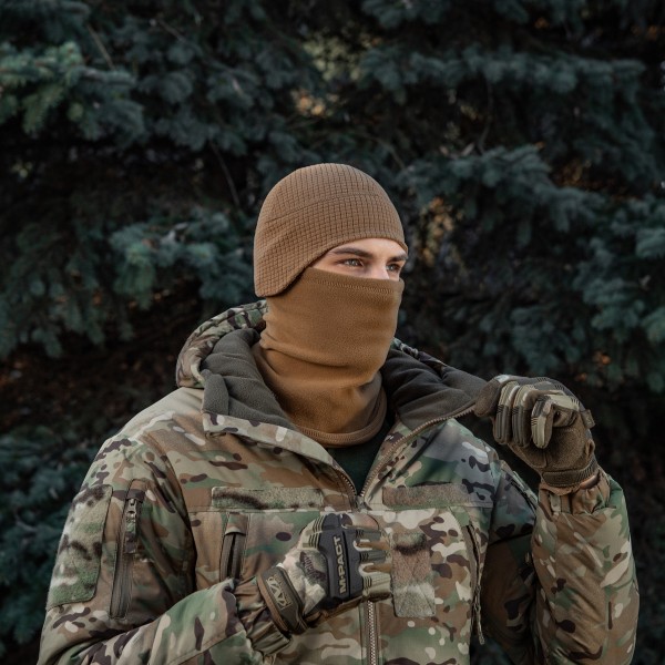 M-Tac шапка-подшлемник Gen.II флис рип-стоп Coyote Brown - 40577017