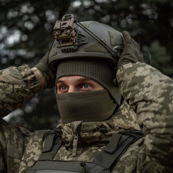 M-Tac шапка-підшоломник Gen.II фліс ріп-стоп Dark Olive - 40577048