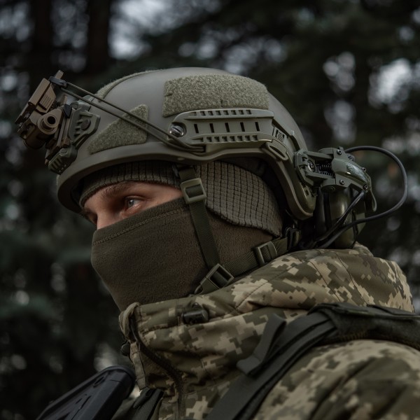 M-Tac шапка-підшоломник Gen.II фліс ріп-стоп Dark Olive - 40577048