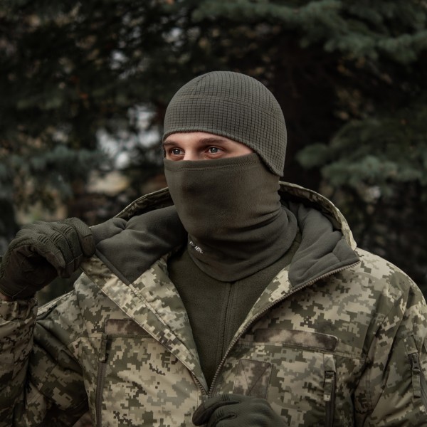 M-Tac шапка-підшоломник Gen.II фліс ріп-стоп Dark Olive - 40577048