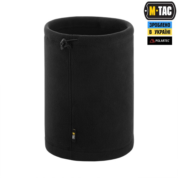 M-Tac шарф-труба Elite короткий з затяжкою фліс (320г/м2) Black - 40586002