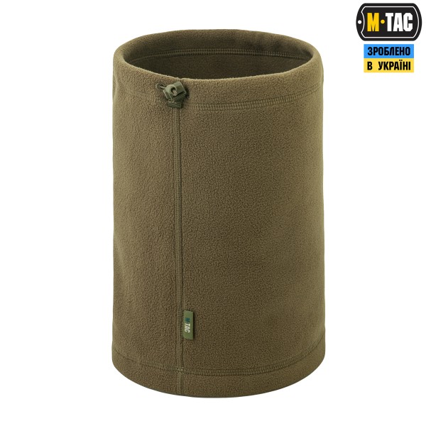M-Tac шарф-труба Elite короткий з затяжкою фліс (320г/м2) Dark Olive - 40586048