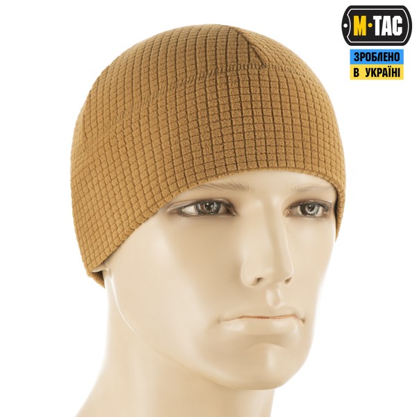 M-Tac шапка-подшлемник флис рип-стоп Coyote Brown - 40591017