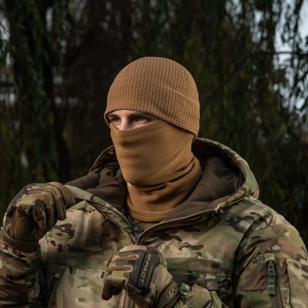 M-Tac шапка-подшлемник флис рип-стоп Coyote Brown - 40591017