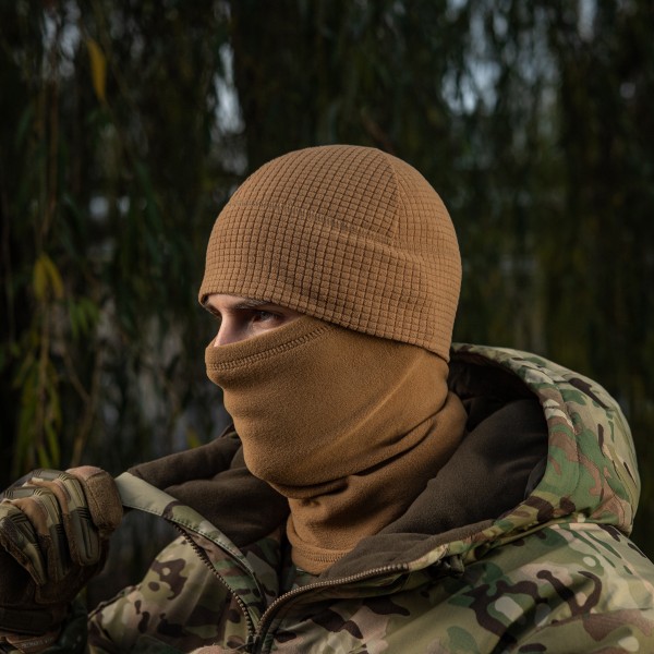 M-Tac шапка-подшлемник флис рип-стоп Coyote Brown - 40591017