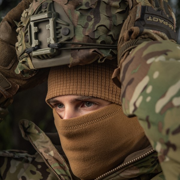 M-Tac шапка-подшлемник флис рип-стоп Coyote Brown - 40591017