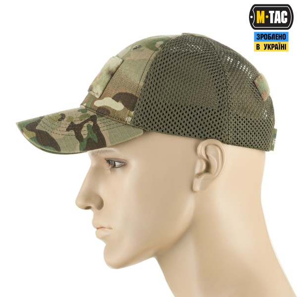 M-Tac бейсболка тактична з сіткою Rip-Stop MC - 40596008 M-Tac бейсболка тактична з сіткою Rip-Stop MC - 40596008
