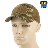 M-Tac бейсболка тактична з сіткою Rip-Stop NGU Camo