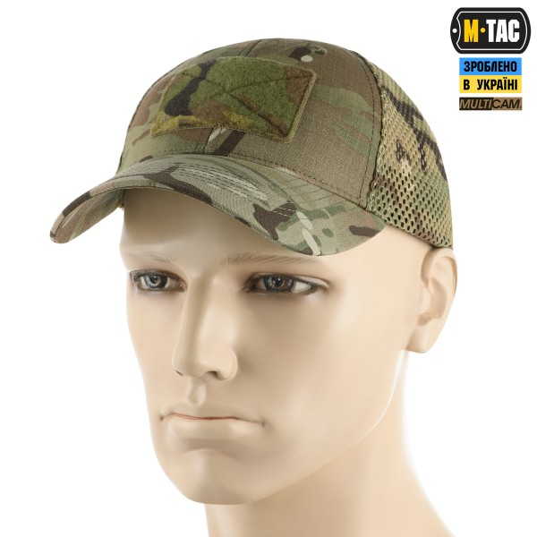 M-Tac бейсболка тактическая с сеткой Elite NYCO Extreme Multicam - 40600008